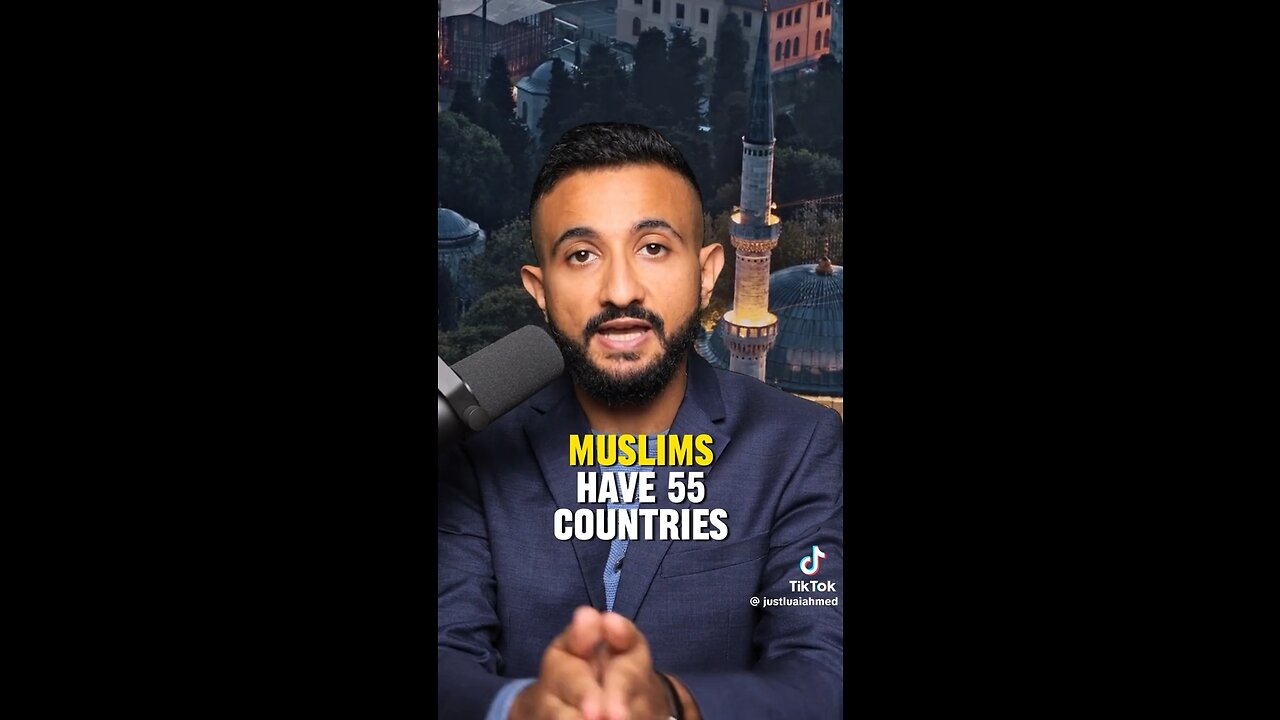 Muslims have 55 countries and Jews have 1