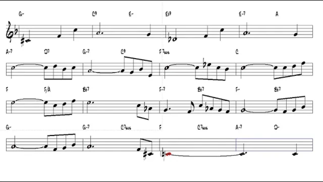 Tenderly Walter Gross 1946 Tenor Sax