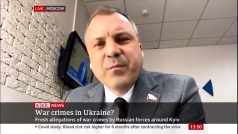 Russian MP Evgeny Popov speaks to BBC on Ukraine