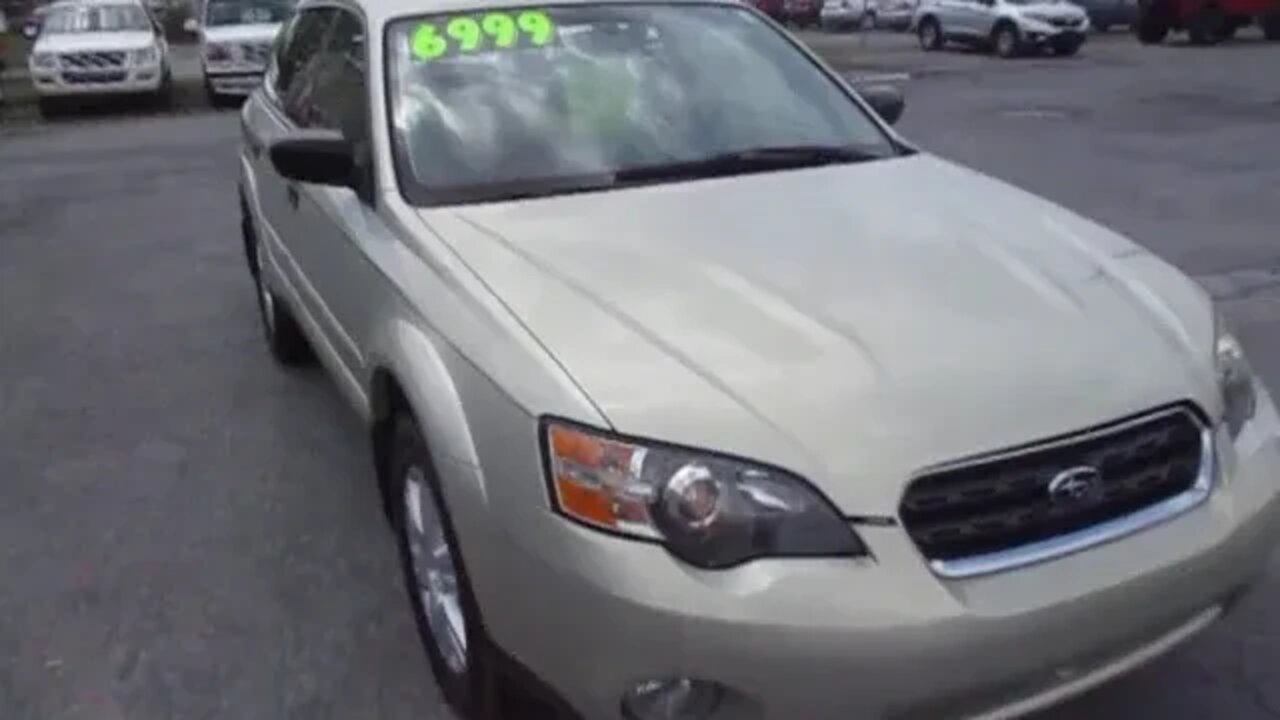 2005 SUBARU OUTBACK 2.5I AWD