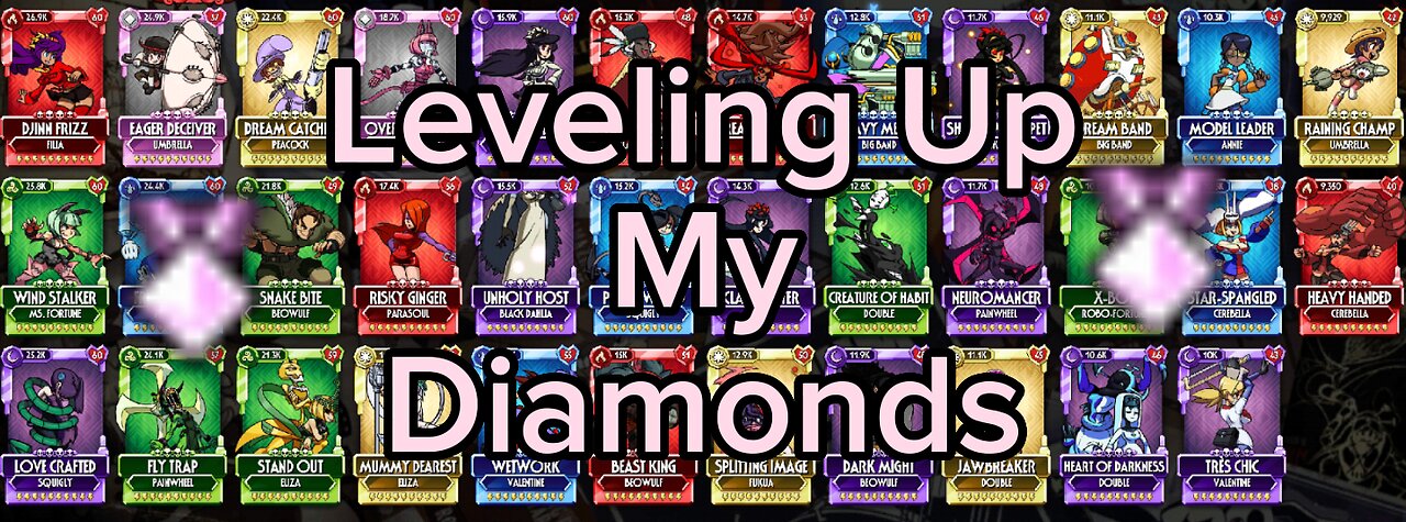 Leveling My Diamond Fighters