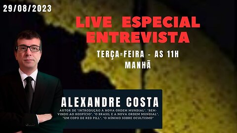 O mundo distópico da nova ordem atual Inteligência Artificial I Conversa com Pof: Alexandre Costa
