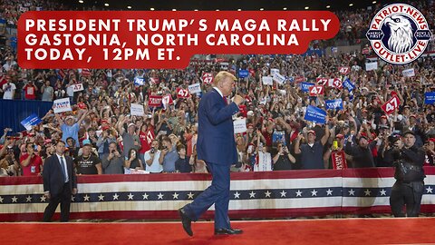 FULL SPEECH REPLAY: President Trump's MAGA Rally, Gastonia NC. | 11-02-2024