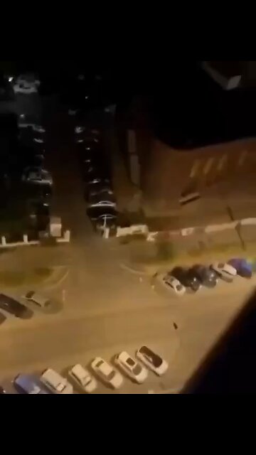Russian Geran drone strike in Odessa early this morning