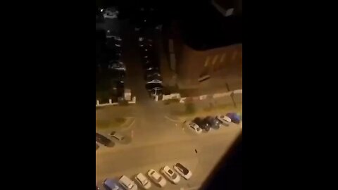 Russian Geran drone strike in Odessa early this morning