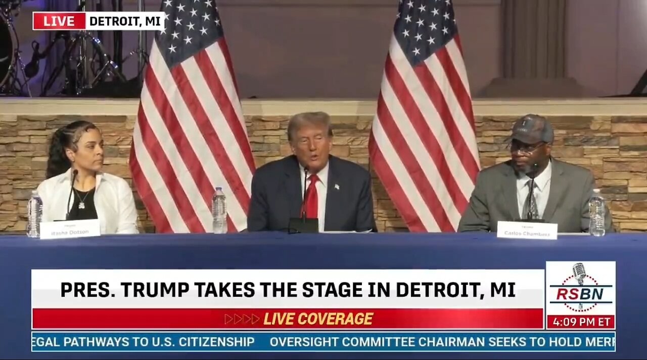 Trump in Detroit: Biden Has Done Nothing For You