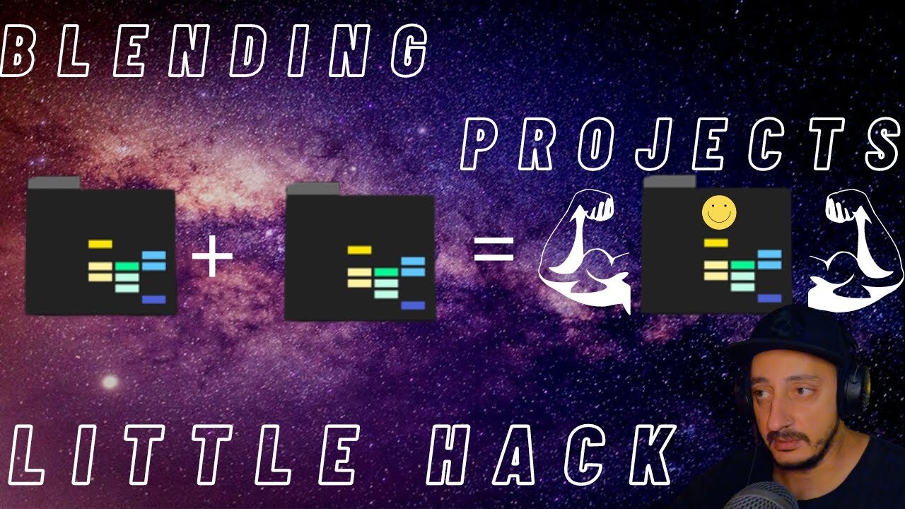 Blend 2 or more Ableton projects into 1: Little Hack