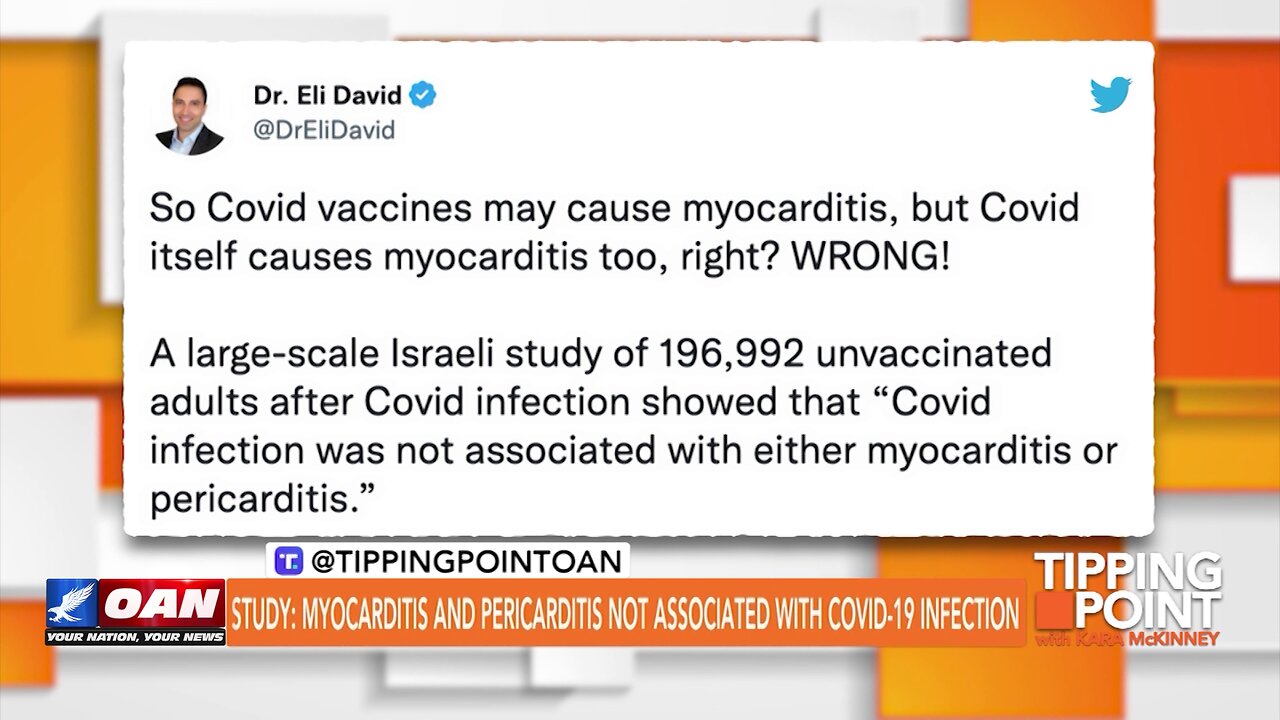 Tipping Point - Study: Myocarditis and Pericarditis Not Associated With COVID-19 Infection