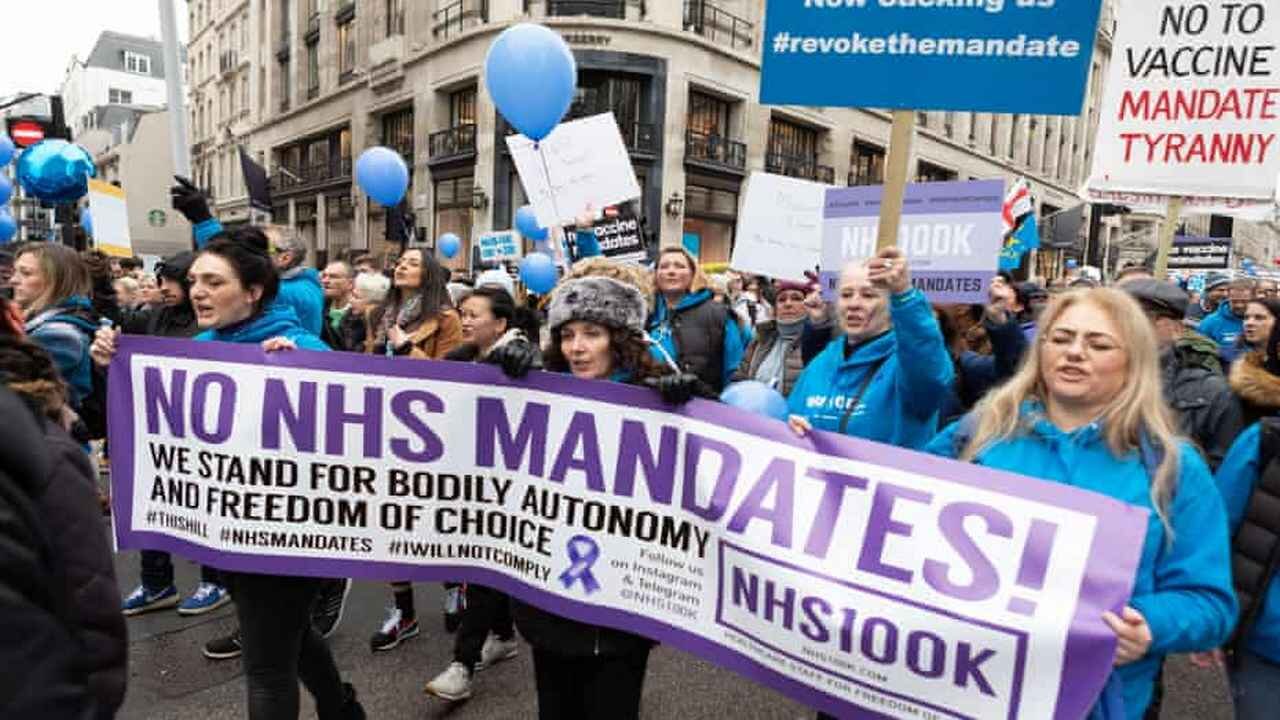 NHS vaccine mandates not gone away!