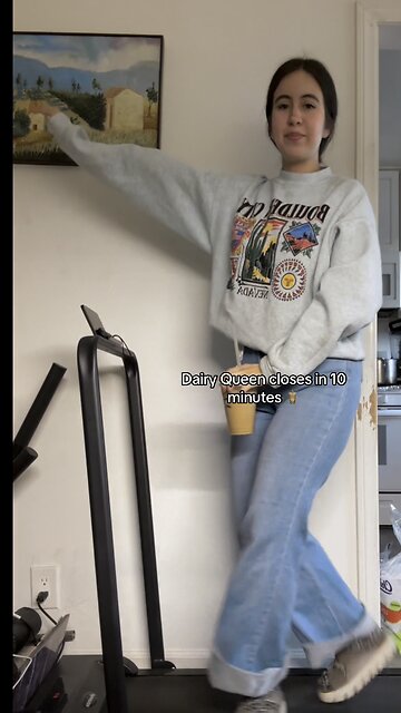 #workout #dairyqueen #treadmill #coffee #itslikeareward