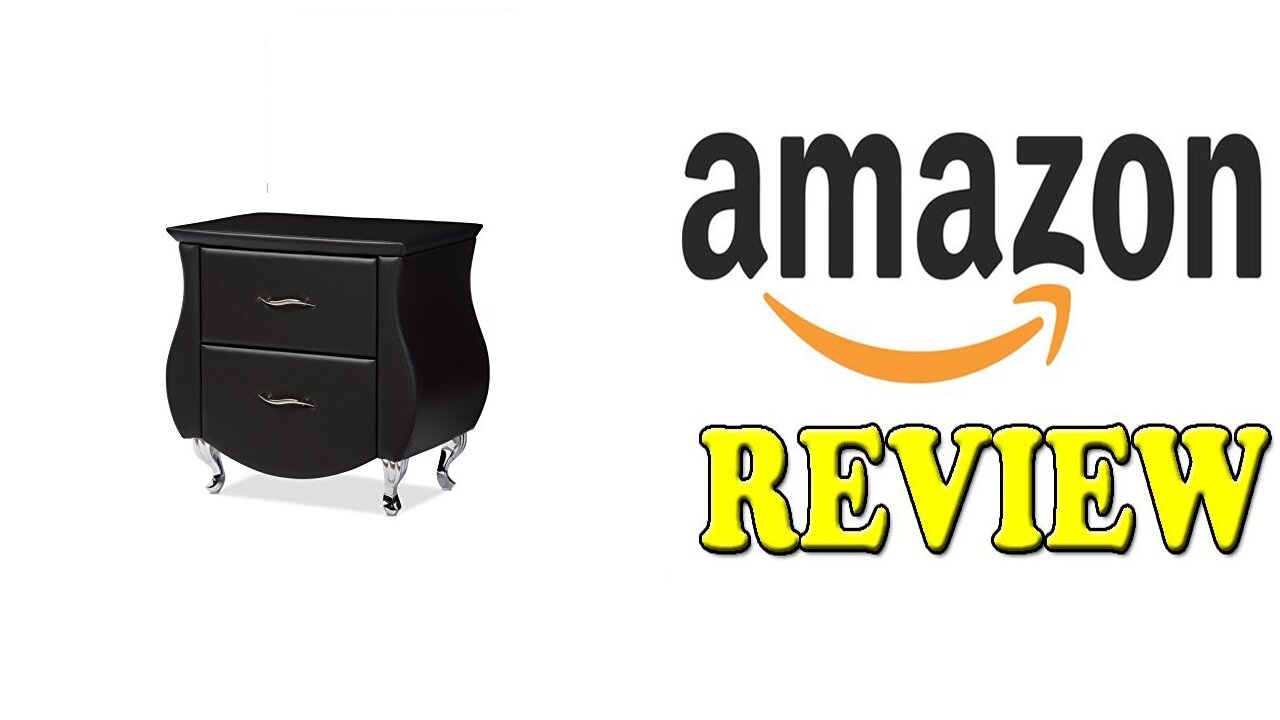 Baxton Studio Contemporary Upholstered Nightstand Review