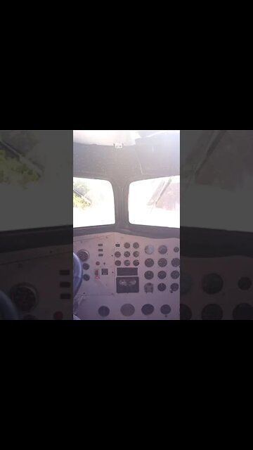 Driving the shuttle Cafe on test drive