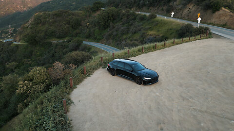 800 HP Stage 2 Audi RS6 | Malibu Canyon sunset drive exhaust ASMR