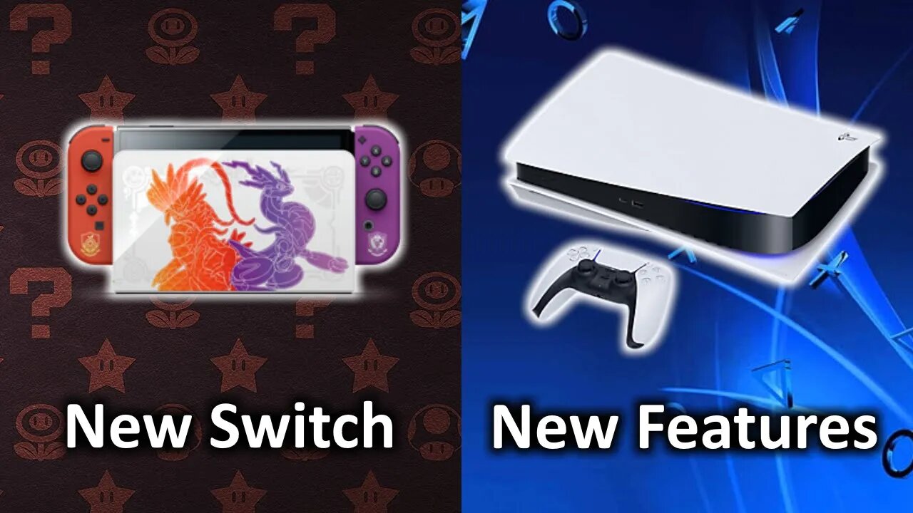 Splatoon 3 Switch OLED. PS5 Firmware Improvements. White Elite Controller Series 2.