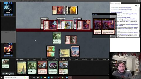 Thursday Carnage | MTG Pioneer Gruul Dinosaurs