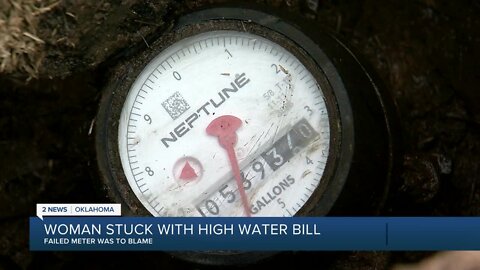 Woman Stuck With High Water Bill