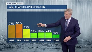 Scattered rain/snow continues Friday night