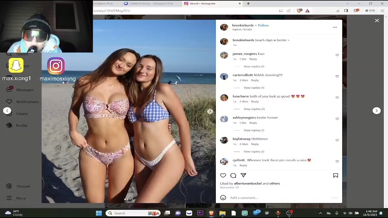 Women Showing Their Body On Social Media