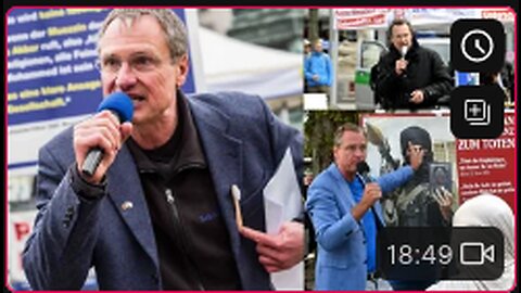 Warnung vor #Michael_Stürzenberger! #Israel_Lobby #Islamhass #Zionismus