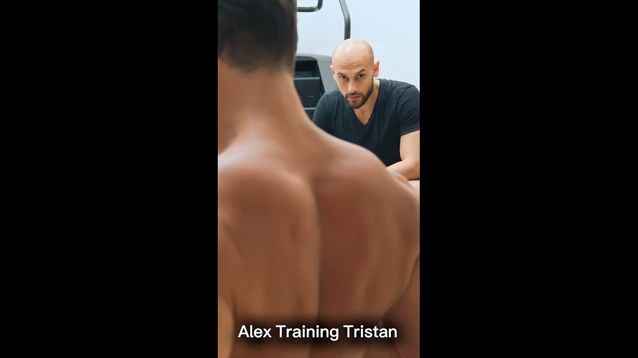 Tristan Tates back transformation by Alex 💪🦅🦍