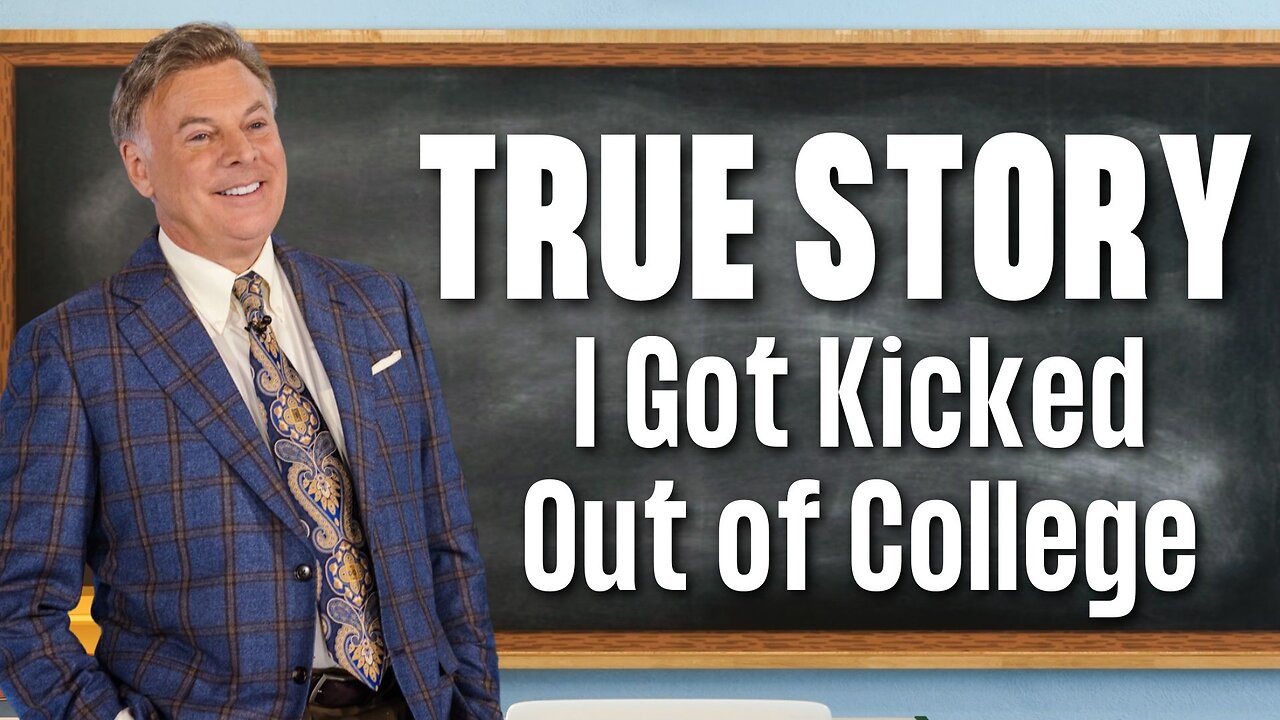 Listen to this funny story of my wild college days and how I got kicked out.