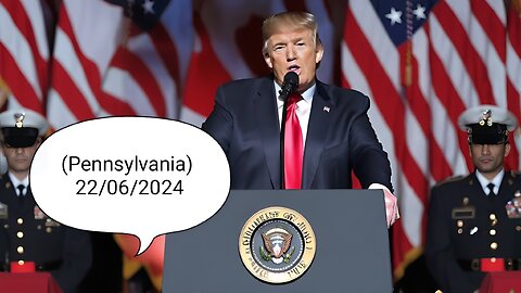 President Donald Trump Speech ❤️🔥 (Highlights) 2024 (Pennsylvania) 22/06/2024