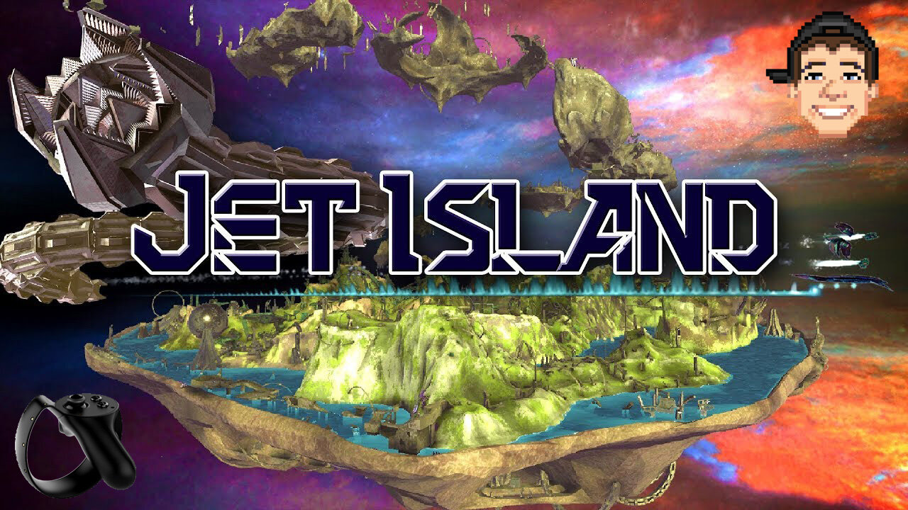 Sonic plays Jet Island VR - Spiderman Swing and Surfing A Playground In Another Dimension