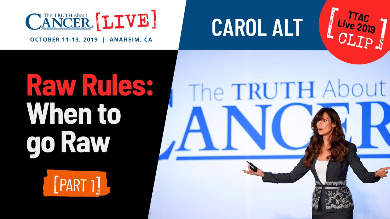 RAW RULES: When to Go Raw (Part 1) with Carol Alt