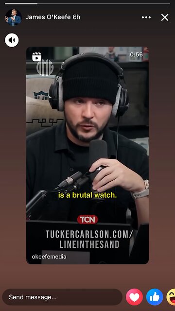 Tim Pool on Line in the Sand James Okeefe