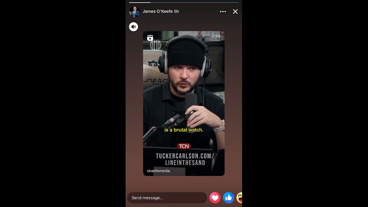 Tim Pool on Line in the Sand James Okeefe