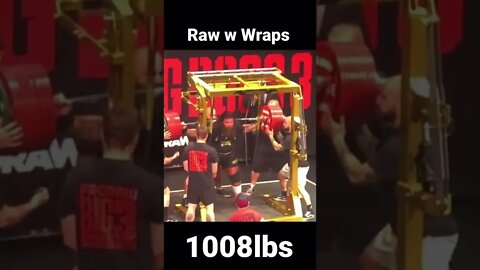 Over 1000lbs Squat!!