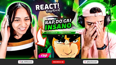 Rap do Maito Gai (Naruto) - O NINJA MAIS FORTE | NERD HITS | [React em Casal] 🔥