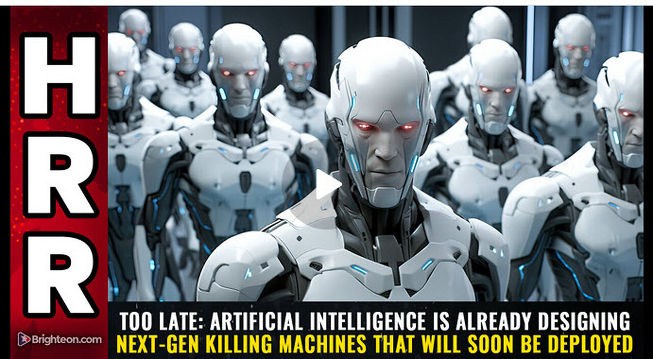 TOO LATE: Artificial Intelligence is already designing next-gen KILLING MACHINES...