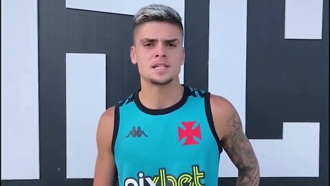 SOS PETRÓPOLIS - Gabriel Pec comunicando que o Vasco fará um leilão para ajudar