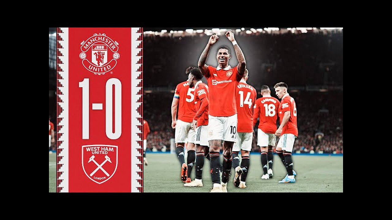 💯 United Goals For Marcus Rashford! 😮‍💨 | Man Utd 1-0 West Ham | Highlights