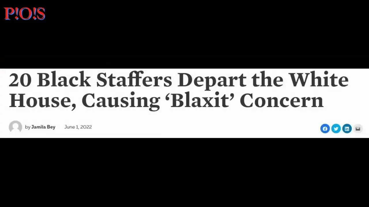 Biden's Blackxit//P!O!S