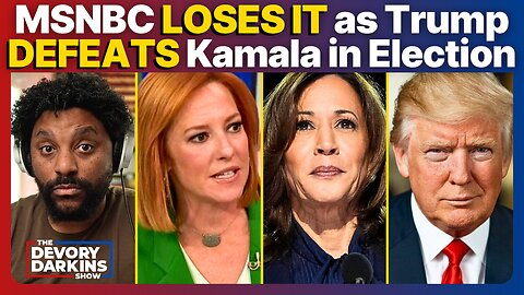 MSNBC LOSES IT as Trump Election Win FINISHES OFF Kamala