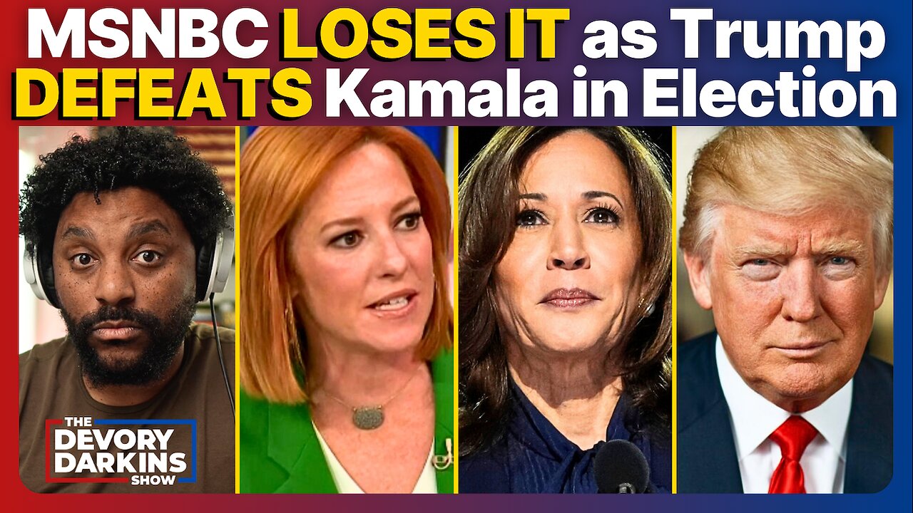 MSNBC LOSES IT as Trump Election Win FINISHES OFF Kamala