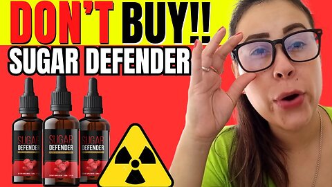 SUGAR DEFENDER (⛔⚠️❌WARNING!❌⚠️⛔)- SUGAR DEFENDER REVIEWS - SUGAR DEFENDER DROPS - SUGAR DEFENDER 24