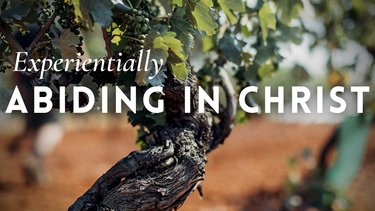 Abiding in the Vine | John 15 | Experiencing God