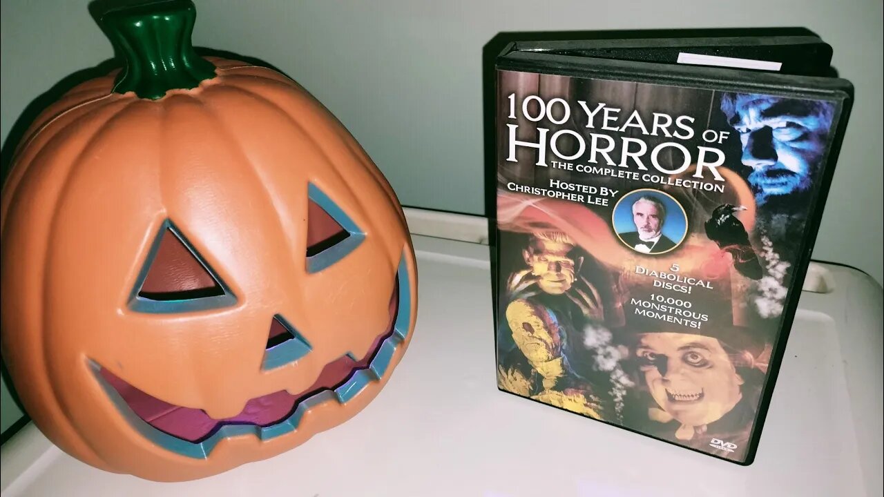 100 Years of Horror (Hosted by Christopher Lee) - DVD Box-Set Review #PsychicalMedia #TVSeries