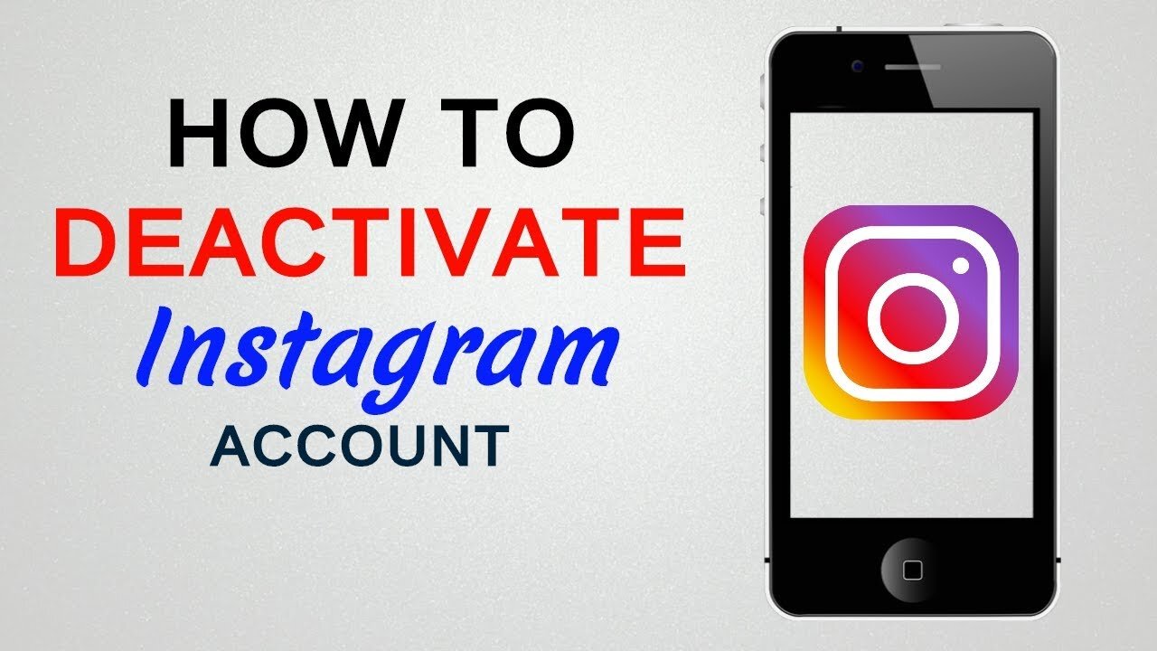 how to disable your Instagram Account