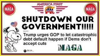 SHUTDOWN OUR GOVERNMENT