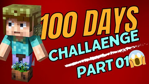 100😱 Days in Minecraft 😍👌Skyblock Hardcore My Journey Part 1