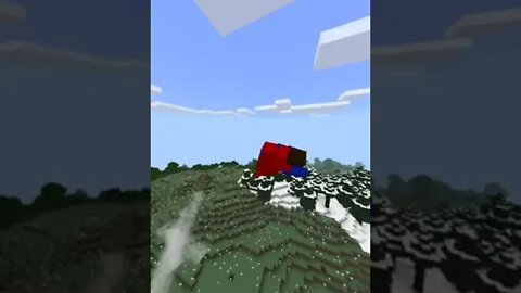 Super-Homem no minecraft 😱😱😱😱😱😱😱😱😱#shorts #minecraft #superman #dccomics