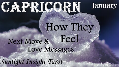 CAPRICORN♑ They're Ready To Break The Barrier!😍 Let All Their Emotions Out!🥰 January How They Feel