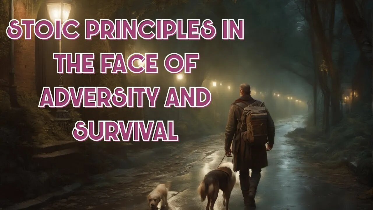 Stoic principles in the face of adversity and survival