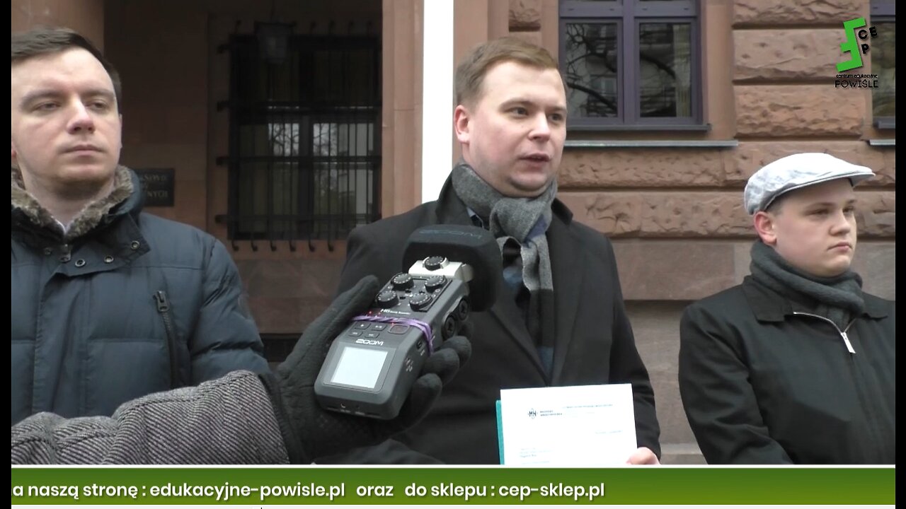 Janusz WALUŚ - Jego życie jest w niebezpieczeństwie - Młodzież Wszechpolska apeluje o pilną interwencję MSZ - konferencja prasowa w Warszawie, 01.12.2022 r.