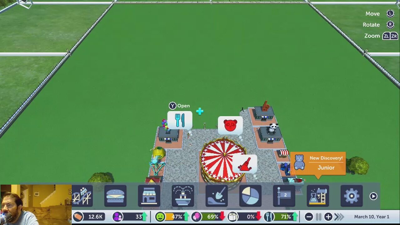 Rollercoaster Tycoon Adventures Gameplay Part 1