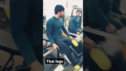 Thai legs workout 👌#rudrakrishna #ytshorts #thaiworkout #workout @rudrakhatanagurjjar